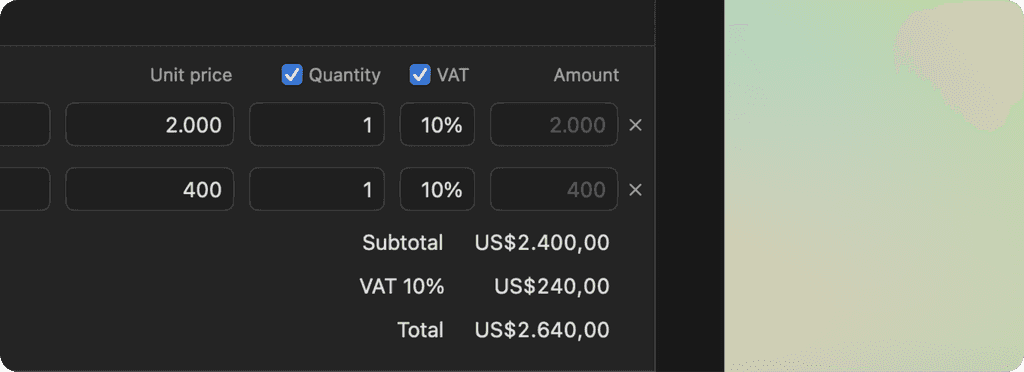 Silk VAT feature preview